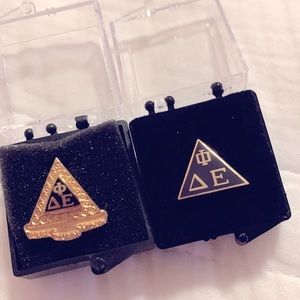 Delta Phi Epsilon pin